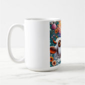 牛乳を飲む コーヒーマグカップ (左)