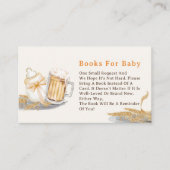 牛乳ボトルベビー製外包紙用ビールブック エンクロージャーカード (正面)