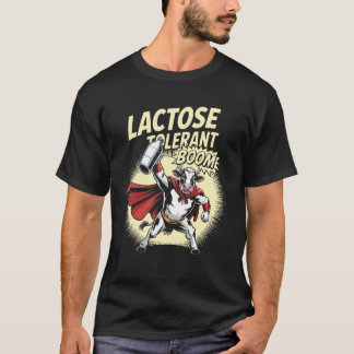牛乳好きな人必見!ラクトース耐性 Tシャツ