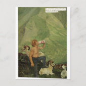 牛乳屋 –  ポストカード (正面)