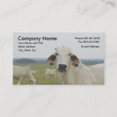 牛乳業農家名刺 名刺 (正面)