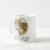 牛乳私の鼻 マグカップ (正面左)