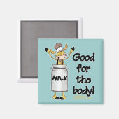 牛乳缶 マグネット (正面/裏面)