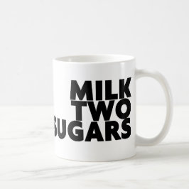 牛乳2糖 コーヒーマグカップ