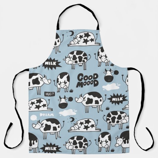 牛乳 エプロン (正面)