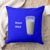 牛乳 クッション (ブランケット)