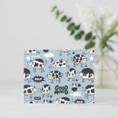 牛乳 シーズンポストカード (スタンド正面)