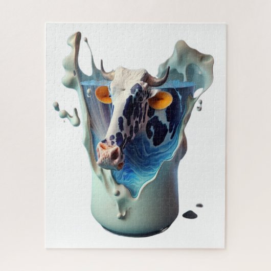 牛乳 ジグソーパズル (縦)