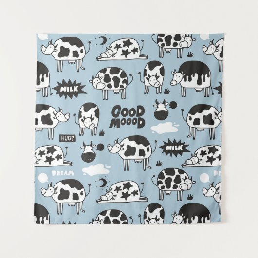 牛乳 タペストリー (正面)