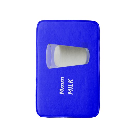 牛乳 バスマット (正面縦)