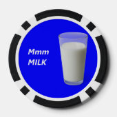 牛乳 ポーカーチップ (裏面)