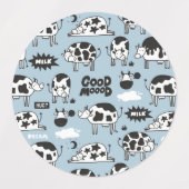 牛乳 ラベル (デザイン2)