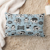 牛乳 ランバークッション (ブランケット)