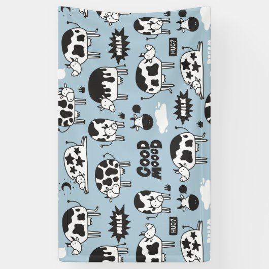 牛乳 横断幕 (縦)