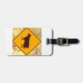 牛交雑ラベル ラゲッジタグ (正面横)