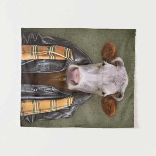 牛人 タペストリー (正面(横))