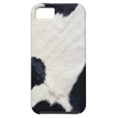 牛体の毛皮の皮の箱カバー Case-Mate iPhoneケース (裏面)