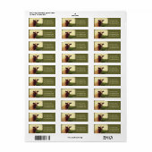 牛写真 ラベル (フルシート)