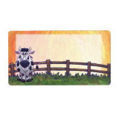 牛出荷ラベル ラベル (正面)