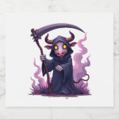 牛刈り機 スパークリングワインラベル (シングルラベル)