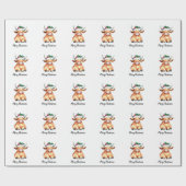 牛包み紙 ラッピングペーパー (フラット)