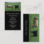 牛名刺 名刺 (正面/裏面)