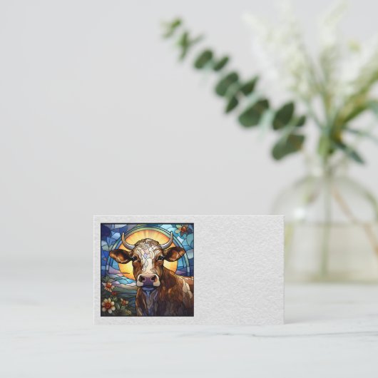 牛名刺 名刺 (スタンド正面)