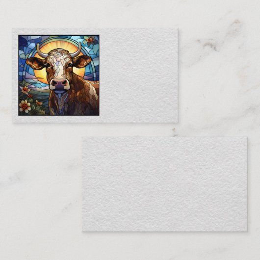 牛名刺 名刺 (正面/裏面)