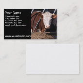 牛名刺 名刺 (正面/裏面)