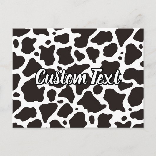 牛型葉書 ポストカード (正面)