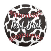 牛型野球 野球ボール (裏面)