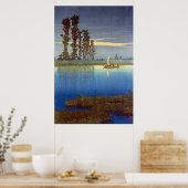 牛堀川瀬蓮井夕べ1930年代 ポスター (キッチン)