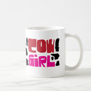 牛女の子のマグ コーヒーマグカップ