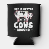 牛好きでのまわりには命が好い 缶クーラー (正面)