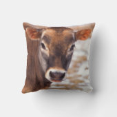 牛子牛の顔 クッション (裏面)