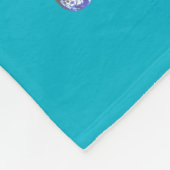 牛宇宙使命の専門家動物の宇宙飛行士 フリースブランケット (角)