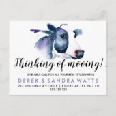 牛実在引受業 案内ポストカード (正面)