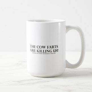 牛屁は私達を殺しています コーヒーマグカップ