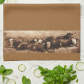 牛山の台所タオル キッチンタオル (折り畳み)