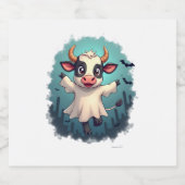 牛幽霊ブールレバード スパークリングワインラベル (シングルラベル)