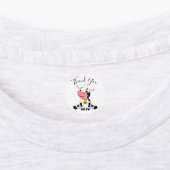 牛感謝していラベル ラベル (貼付)