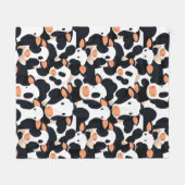 牛成人フリースブランケット フリースブランケット (正面(横))