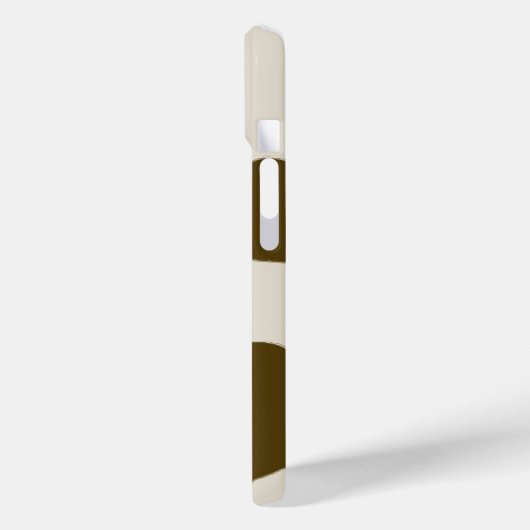 牛救茶色 Case-Mate iPhoneケース (裏面 / 左)