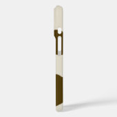 牛救茶色 Case-Mate iPhoneケース (裏面 / 左)