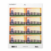 牛文房具 ラベル (フルシート)