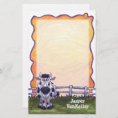 牛文房具 便箋 (正面/裏面)