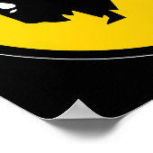 牛最高ののワイルドウィング商品の販売 ポスター (角)