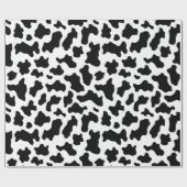 牛柄カウガールカントリー動物パーティー ラッピングペーパー