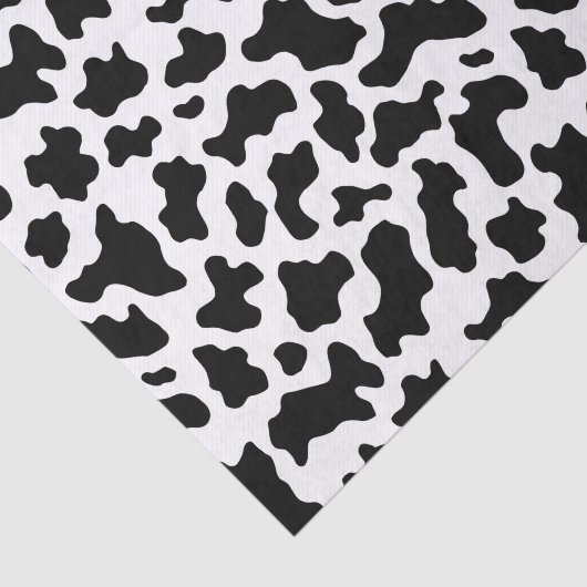 牛柄カウガールカントリー農場動物パーティー 薄葉紙 (詳細)