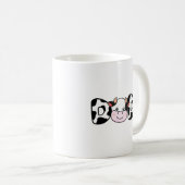 牛柄パパ 父の日 コーヒーマグカップ (正面右)